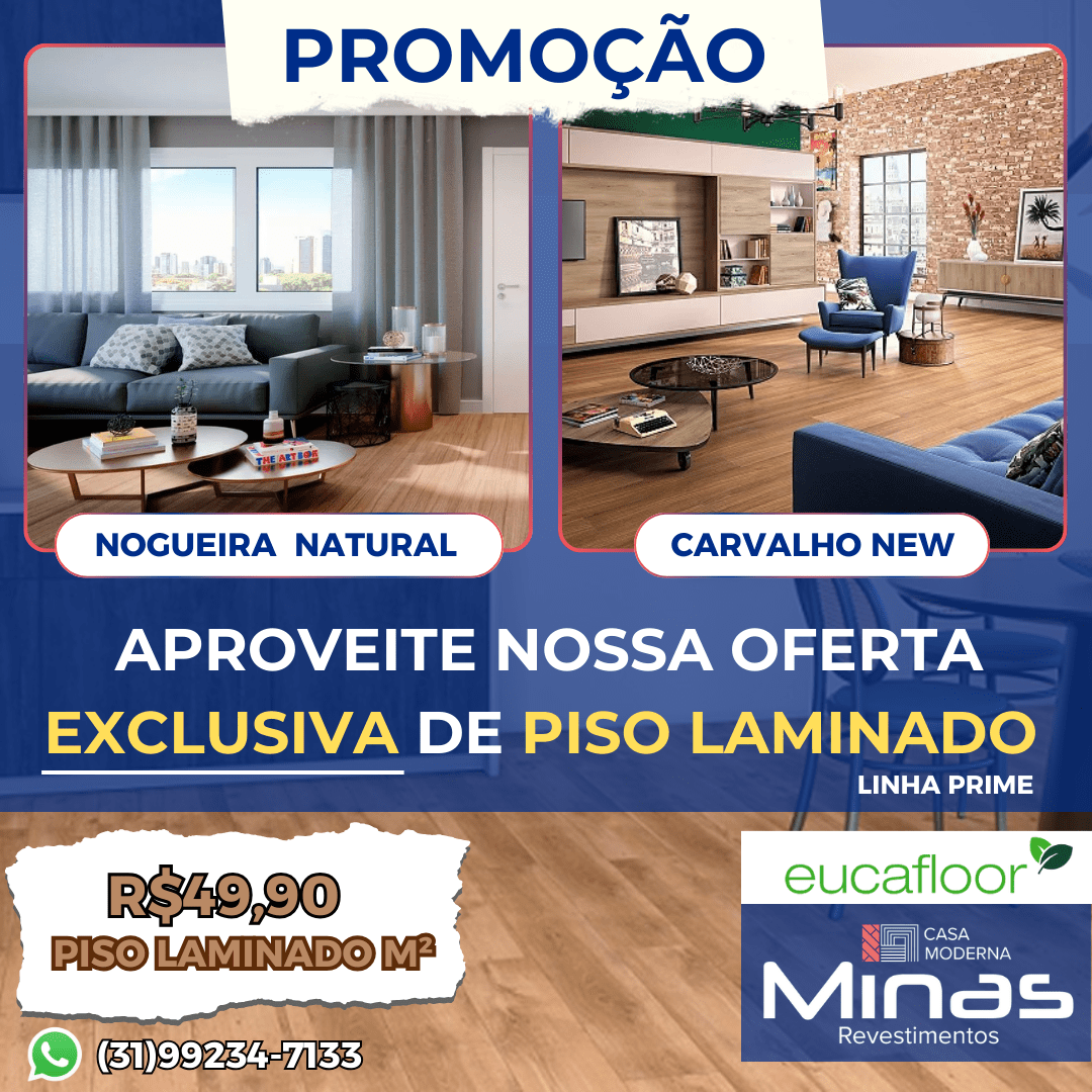 piso laminado bh